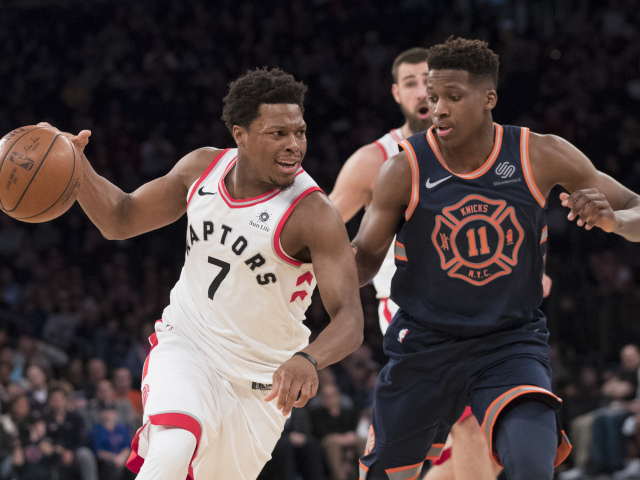 Raptors Knicks Basketball