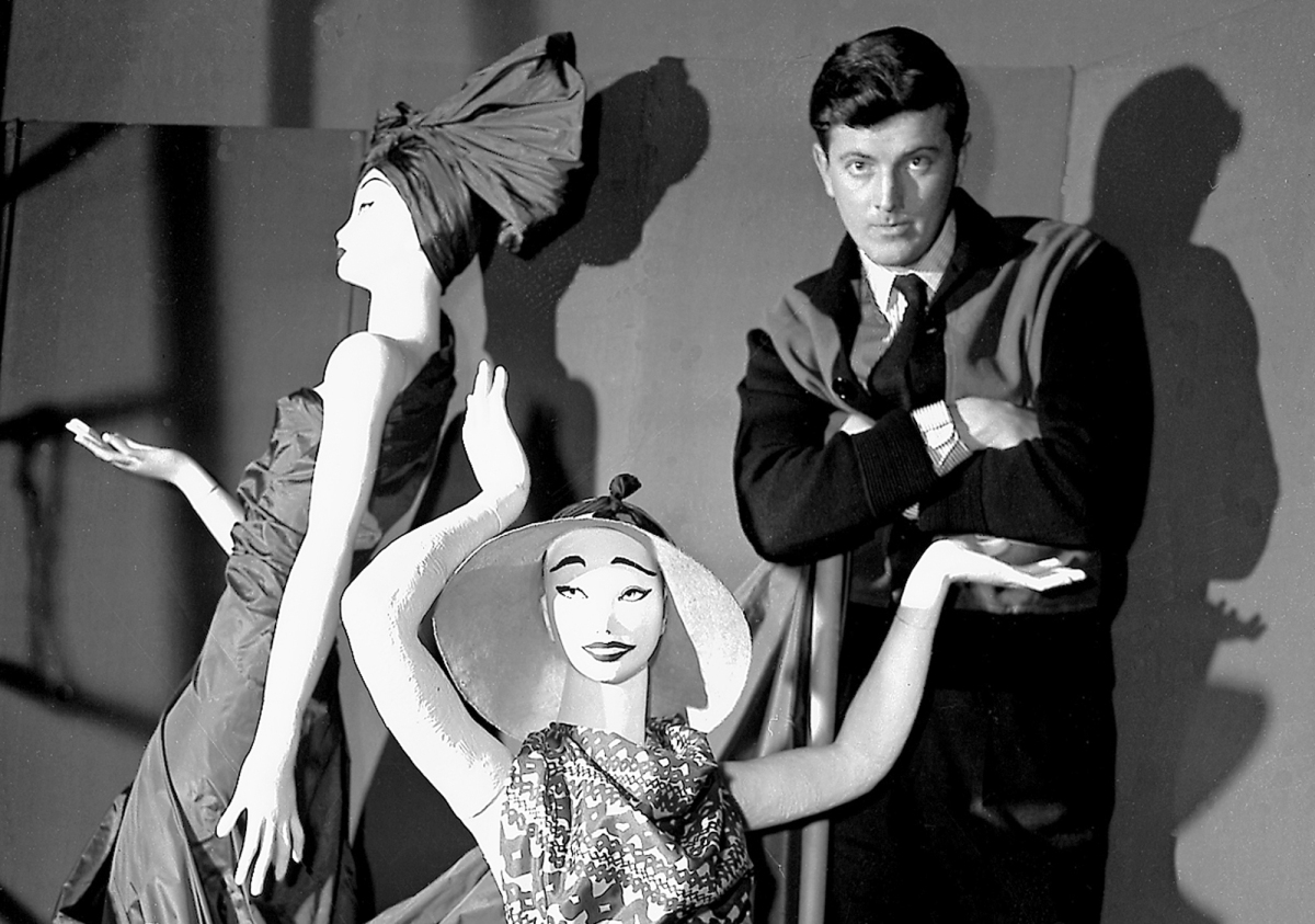 Francúzsky dizajnér Hubert de Givenchy 