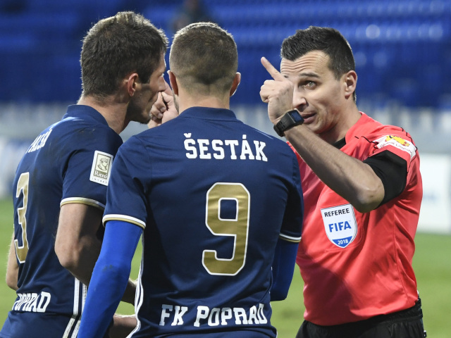 SR futbal SP Slovnaft Cup štvrťfinále Poprad Ružomberok POX