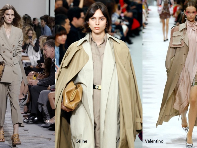 Trendy sezóny Jar/Leto 2018 - Pracovná béžová (Michael Kors, Céline, Valentino)