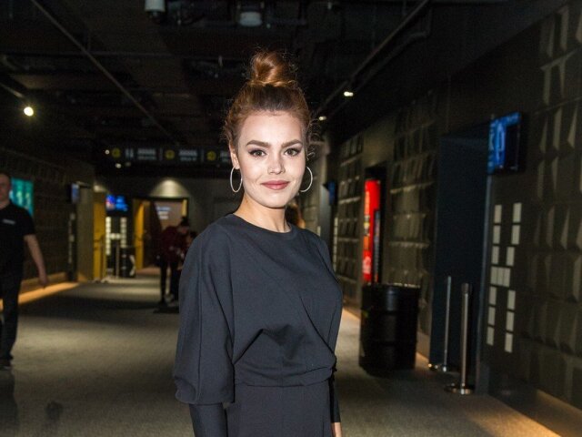 Herečka Mária Havranová na premiére filmu Backstage. 