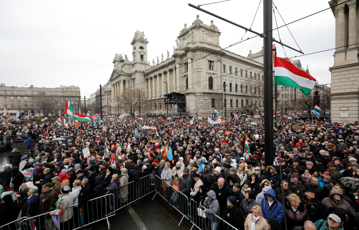 Maďarsko, pochod, Fidesz