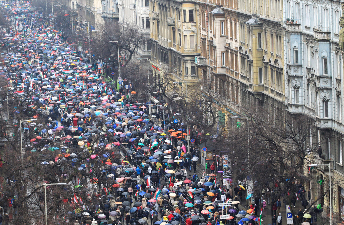 Maďarsko, pochod, Fidesz