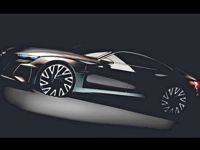 Audi e-tron GT - skica