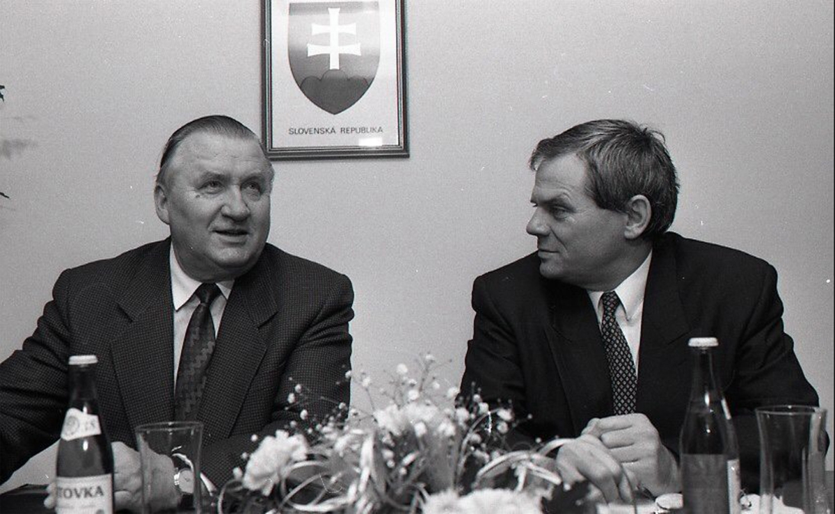 Milan Kňažko, Michal Kováč,