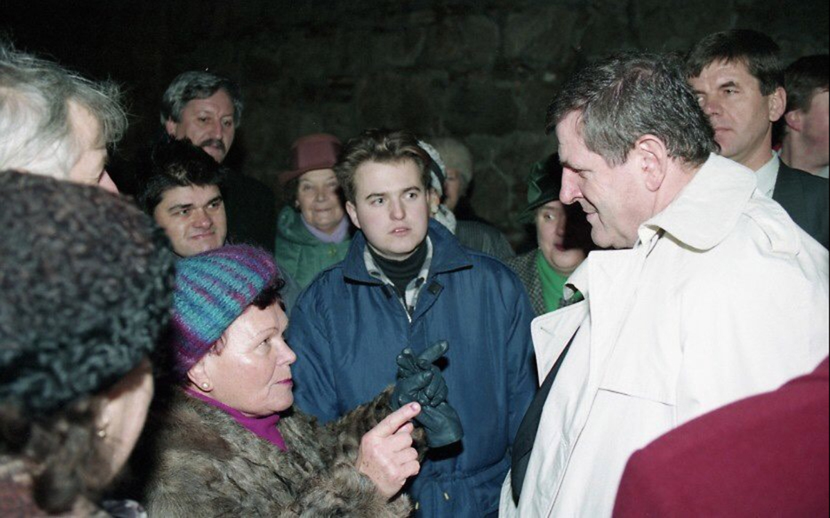 Vladimír Mečiar, občania, Bratislavský hrad, december 1994