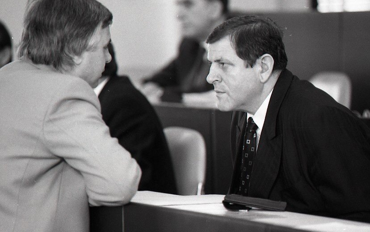 Vladimír Mečiar, rokovanie, NR SR, pád, druhá vláda