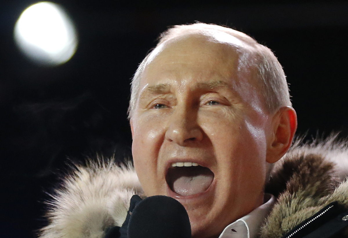 Vladimir Putin, Rusko, voľby, moskva