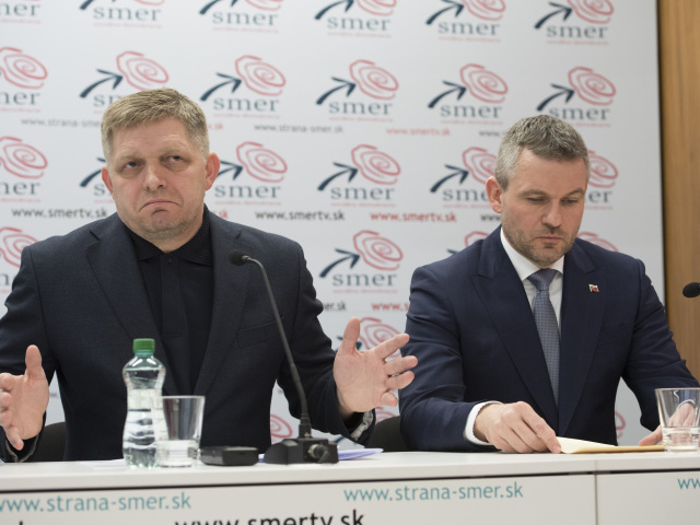 SR Bratislava Smer-SD Fico centrála strana TK
