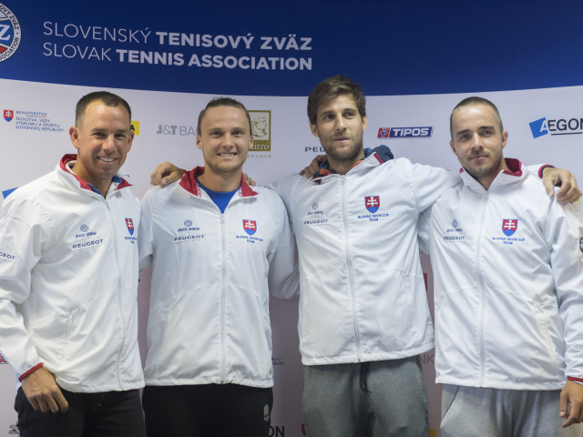 Dominik Hrbatý, Jozef Kovalík, Martin Kližan, Andrej Martin