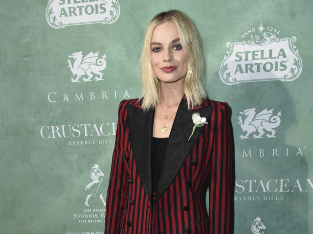Herečka Margot Robbie na archívnom zábere.