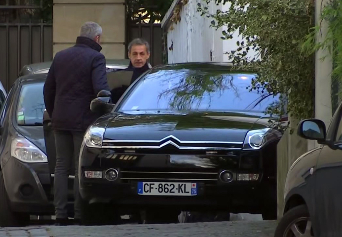 Francúzsko, Sarkozy, polícia, vypočúvanie