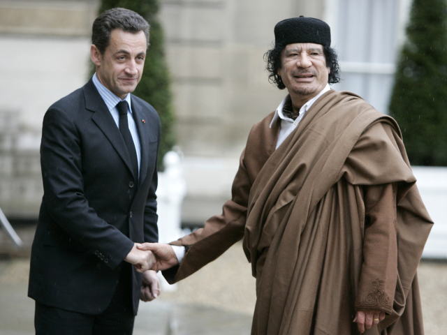 kaddáfí Sarkozy