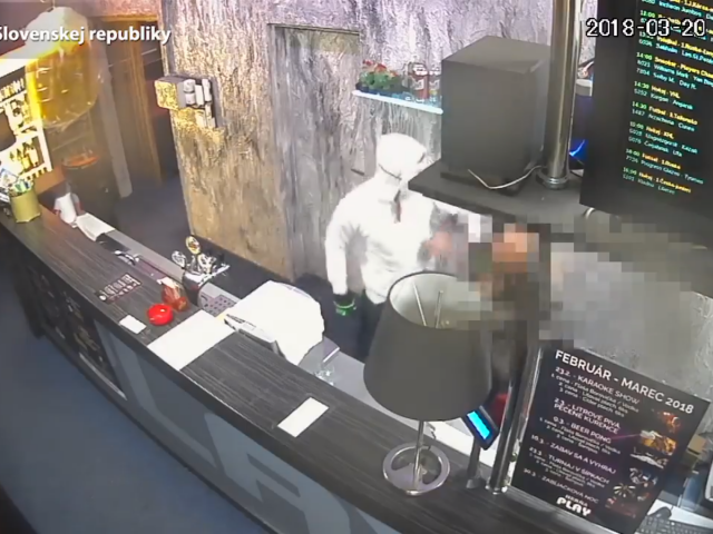 polícia, lúpež, video, facebook