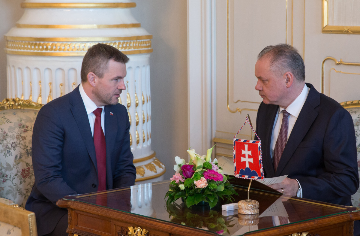 stretnutie, Pellegrini, Kiska, navrh novej vlady,