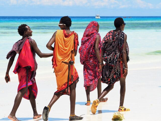 Zanzibar, masajovia, more,