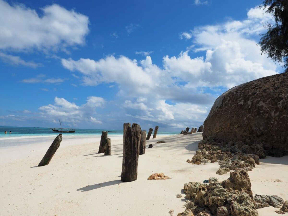 Zanzibar, pláž, piesok, oceán