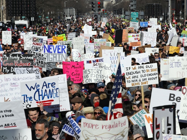 USA Washington Protest Zbrane Kontrola Sprísnenie