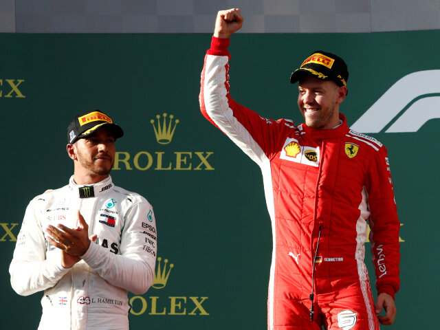 Sebastian Vettel, Lewis Hamilton