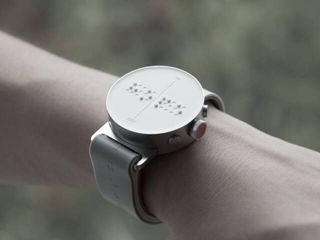 Dot Watch, hodinky, Braillovo písmo