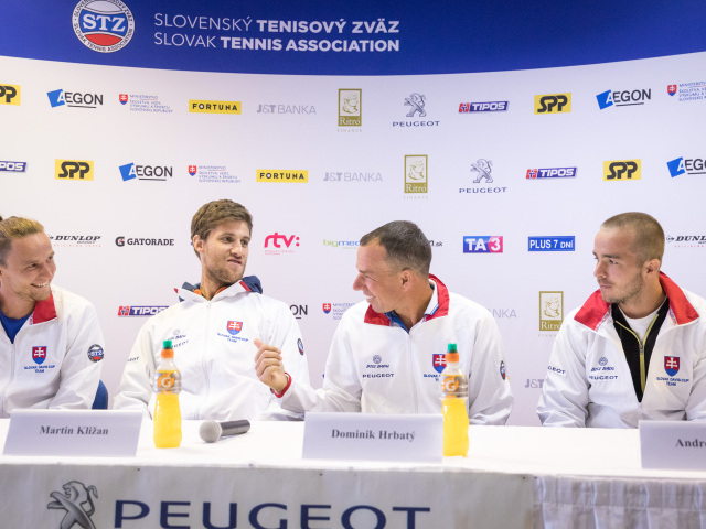 Andrej Martin, Dominik Hrbatý, Martin Kližan