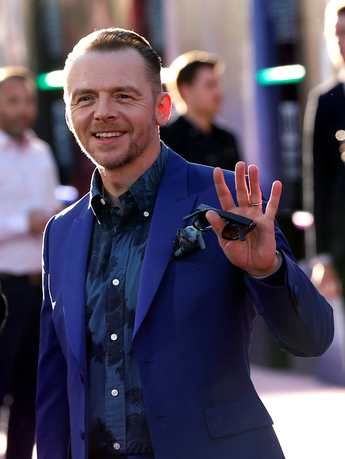 Herec Simon Pegg.