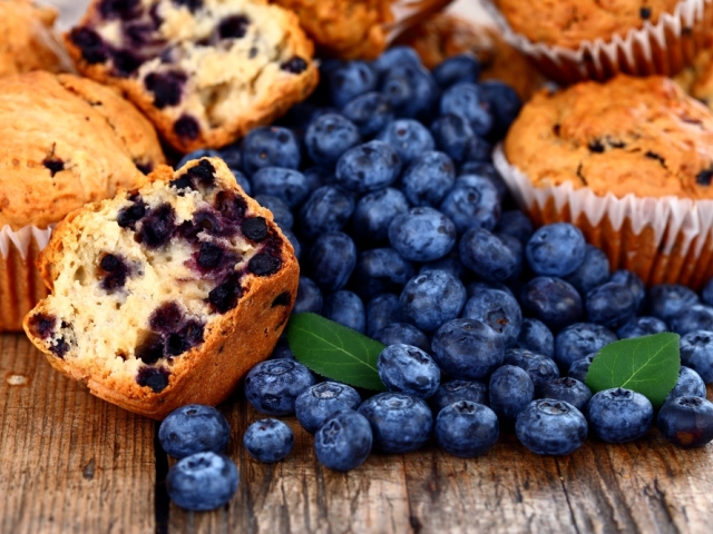 Čučoriedkové muffiny nie sú práve najzdravším jedlom. 