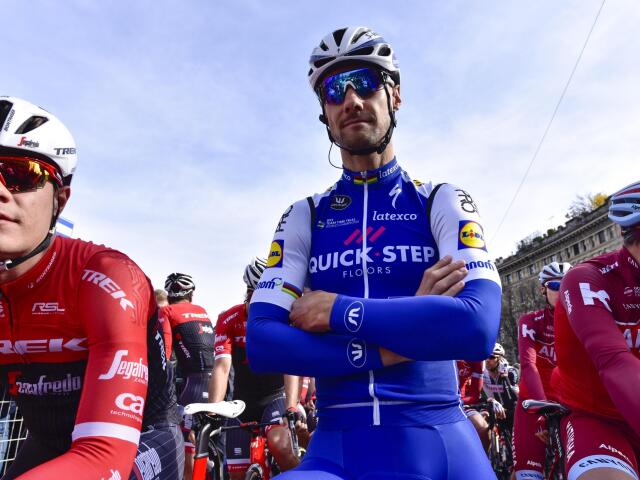 Tom Boonen v drese Quick-Step Floors