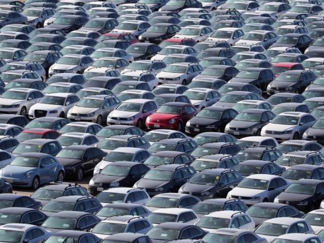 VW Dieselgate USA - parkovisko Victorville