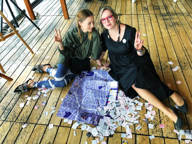 Dana Kleinert (vpravo) a speváčka Mária Čírová