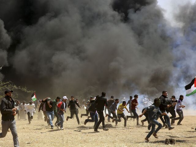 Izrael Palestínčania Gaza protesty zranení