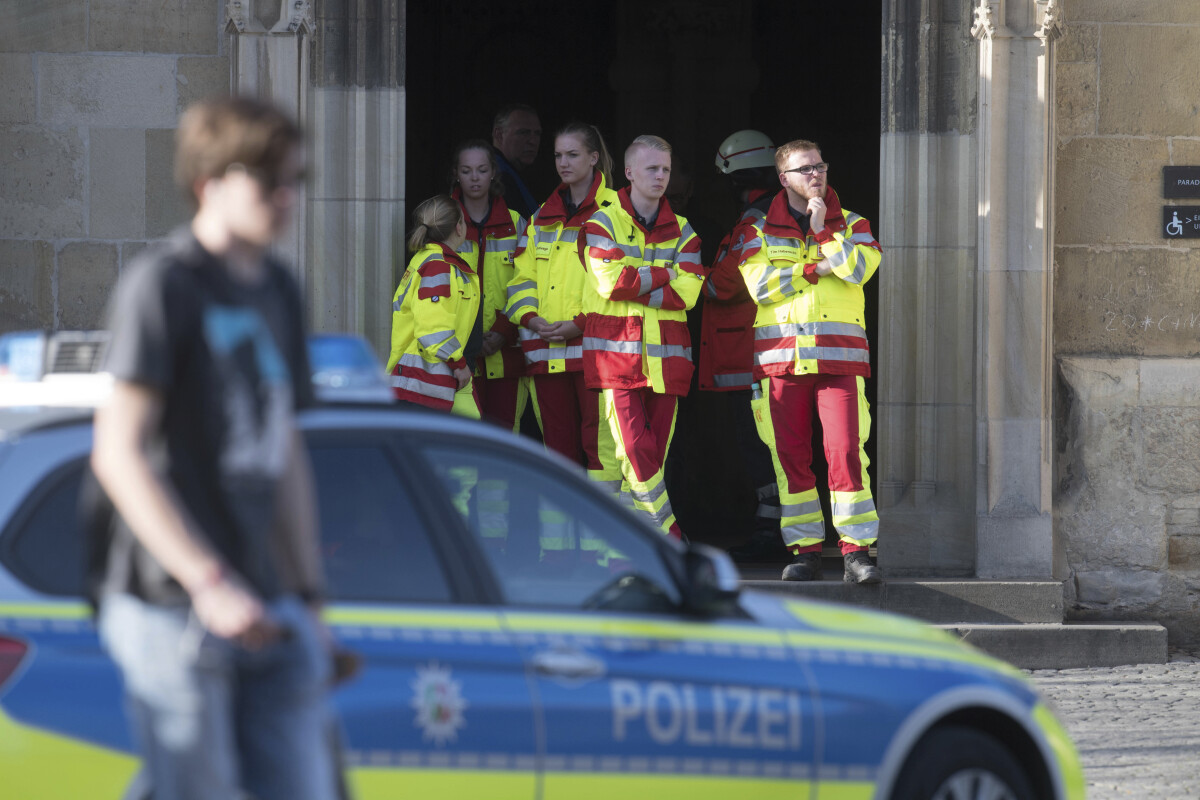 Nemecko Münster automobil ľudia náraz obete