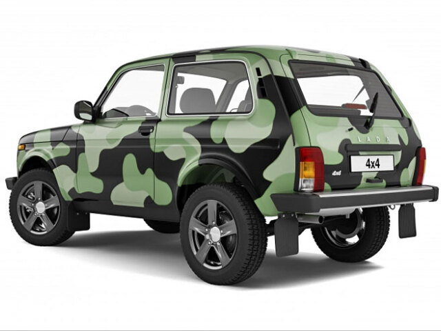 Lada Niva 4x4 - nový lak