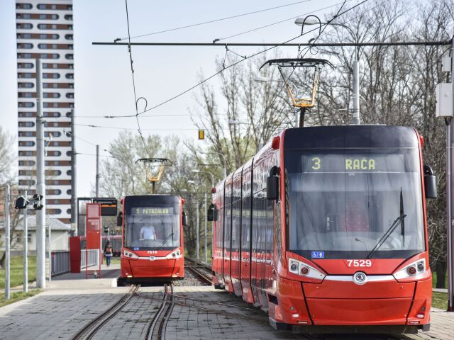 SR Bratislava doprava 2. etapa električka trať Petržalka TK B