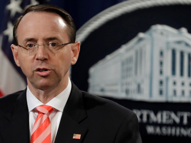 USA, Rod Rosenstein, námestník, minister spravodlivosti