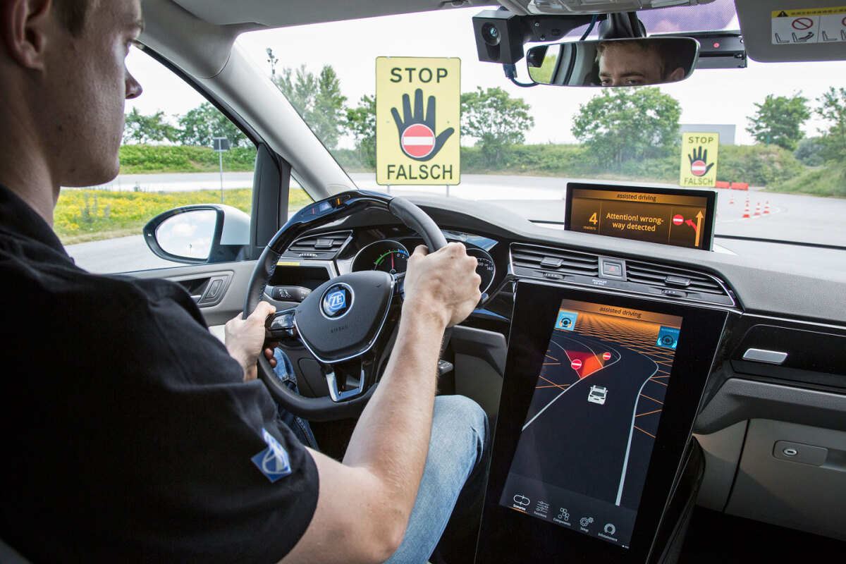 ZF -systém  Wrong-Way Inhibit