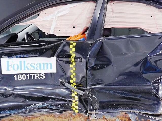 Folksam - crashtest hrdza