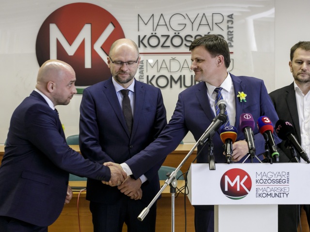 SR Bratislava SaS OĽaNO KDH SMK stretnutie BAX