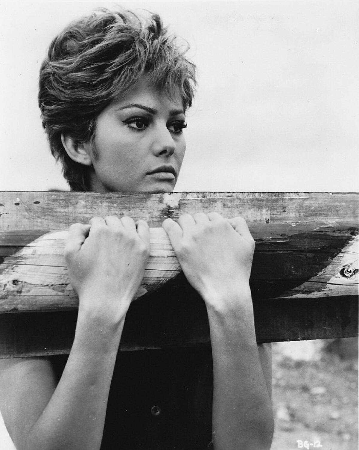 Herečka Claudia Cardinale na snímke z filmu Bubovo dievča. 
