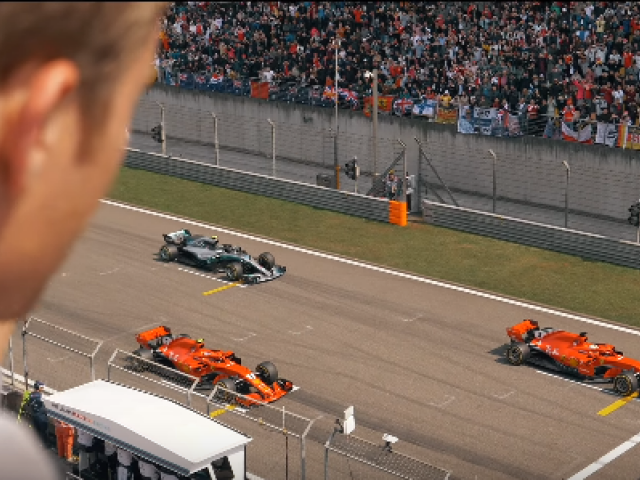 Nico Rosberg, štart