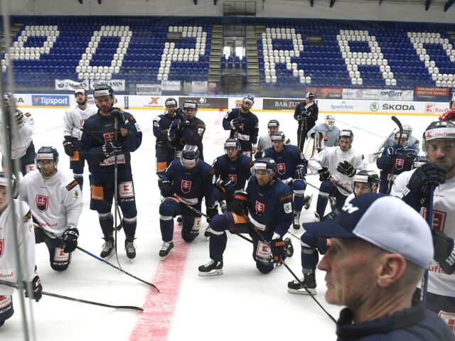 SR Poprad Hokej Zraz Reprezentácia POX