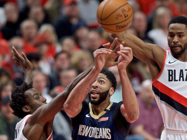 Pelicans Trail Blazers Basketball NBA