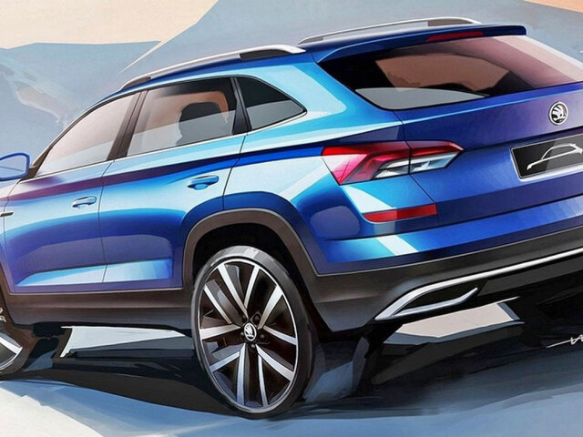 Škoda Kamiq - skice