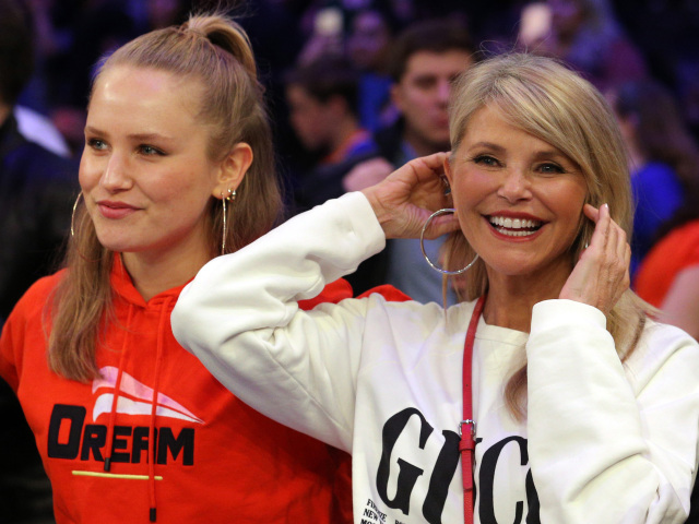 Christie Brinkley (vpravo) s dcérou Sailor Brinkley-Cook