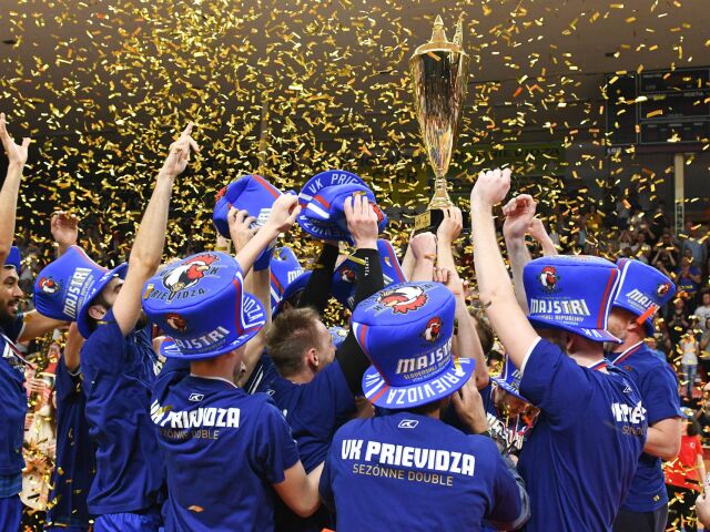 SR Volejbal play off finále 7. Prievidza Nitra