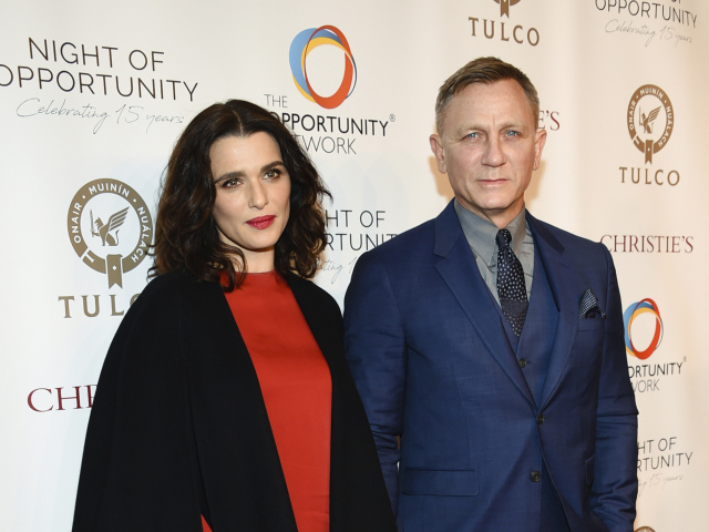 Daniel Craig a jeho manželka Rachel Weisz