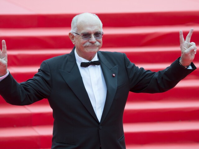 Ruský filmár a šéf moskovského filmového festivalu Nikita Michalkov.
