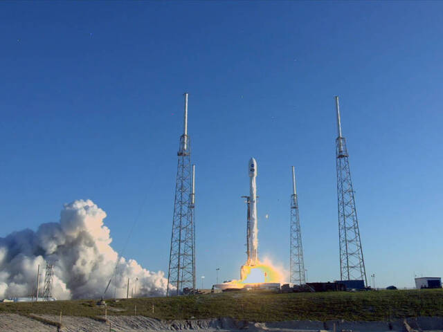 S-spacex tess, Nasa, vesmír, raketa