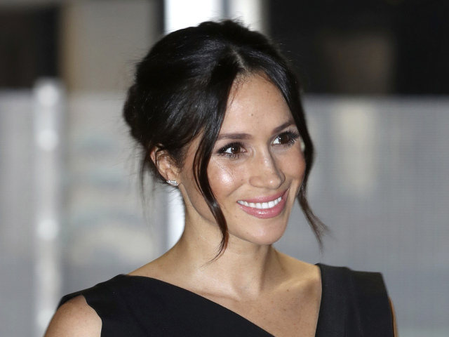 Meghan Markle na zábere z 19. apríla 2018.