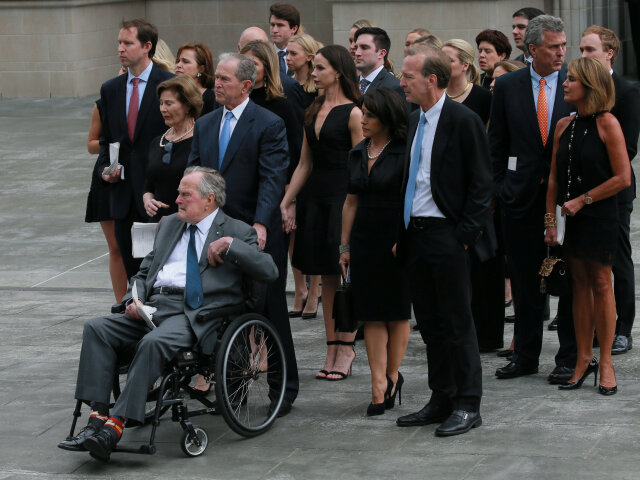 bush, pohreb